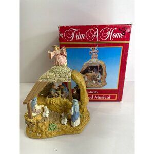 Trim A Home Mistletoe Magic Animated Christmas Musical Animated Musical Nativity